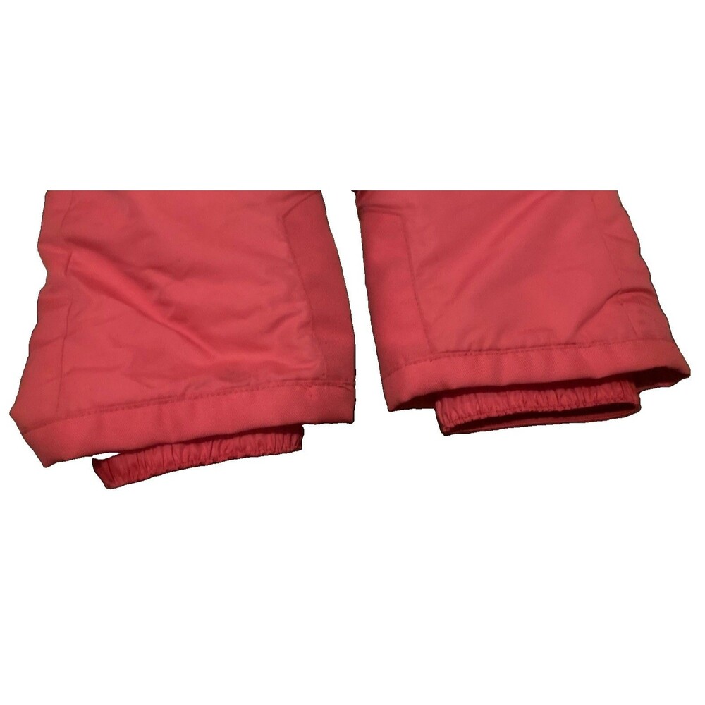 Girls size S Cat & Jack Pink Insulated Polyester Snow Bib Pants Winter - Picture 4 of 6